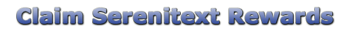 Claim Serenitext Rewards